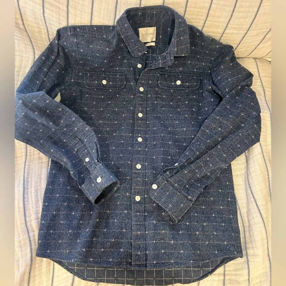 Saturdays NYC mens long sleeve, NEW condition